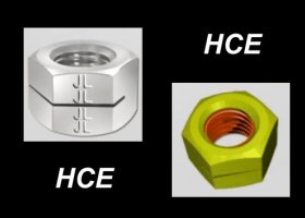 OTHER TYPE OF SLOTTED SELF LOCKING NUTS - HCE